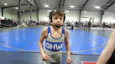 65 lbs Semifinal - Emmanuel Salazar, Grindhouse Wrestling vs Levi Wilson, Level Up Wrestling Center - (A)