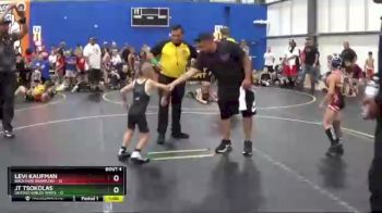 49 lbs Round 2 (6 Team) - Levi Kaufman, Backyard Brawlers vs JT Tsokolas, Untouchables White