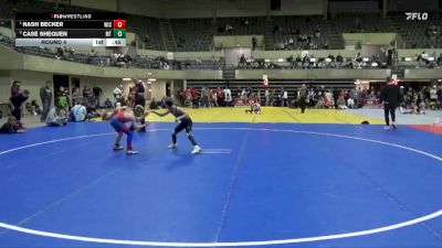 80 lbs Round 4 - Nash Becker, DC Elite vs Case Shequen, Mahnomen/Waubun Thunderbirds