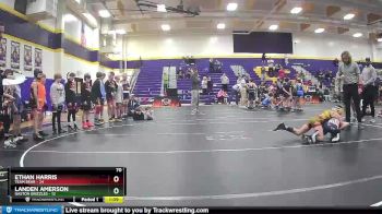 70 lbs Round 1 (6 Team) - Ethan Harris, Team Bear vs Aiden Smith, Gaston Grizzles