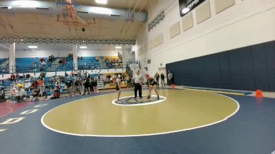 120B 1st Place Match - Cade Miller, Shoshoni vs Kaydence Fulkerson, Tongue River
