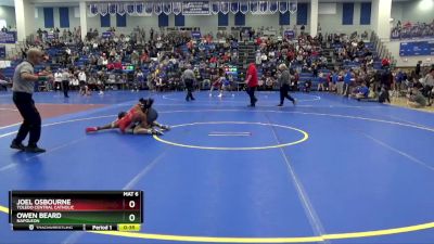 138 lbs Cons. Round 6 - Joel Osbourne, Toledo Central Catholic vs Owen Beard, Napoleon