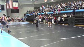 155 lbs Cons. Round 3 - Jordan Koehler, Benton Community vs Kaylee Kintzel, Mount Vernon