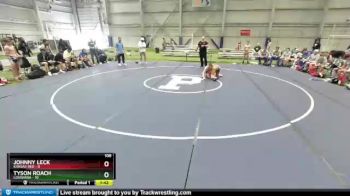 106 lbs Placement Matches (8 Team) - Johnny Leck, Kansas Red vs Tyson Roach, Louisiana