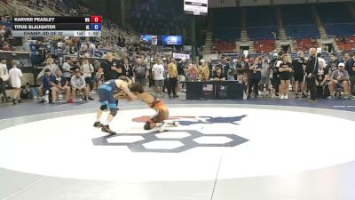 113 lbs Champ. Rd Of 32 - Karver Peasley, Washington vs Titus Slaughter, Alabama