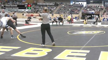 126 lbs 3rd Place Match - Ethan Masters, Boyle County vs Braydan Blevins, Simon Kenton