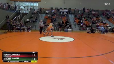 192 lbs Round 3 - Cooper Madere, Buckhorn vs Isaiah Lawrence, Grissom Hs