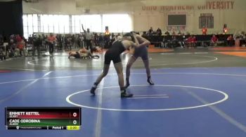 125 lbs Champ. Round 2 - Emmett Kettel, Olivet vs Cade Odrobina, Albion