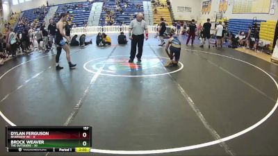 157 lbs Round 7 (8 Team) - Brock Weaver, The Outsiders vs Dylan Ferguson, Riverview WC