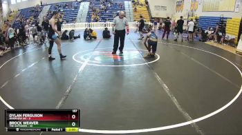 157 lbs Round 7 (8 Team) - Brock Weaver, The Outsiders vs Dylan Ferguson, Riverview WC