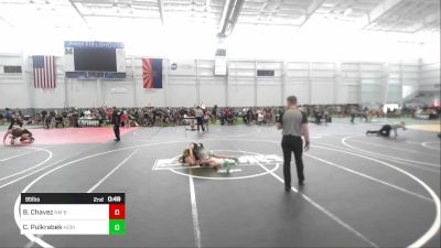 95 lbs Semifinal - Brandon Chavez, NM Bad Boyz vs Carson Pulkrabek, Horizon