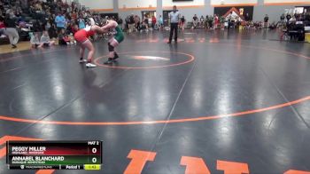 155 lbs Champ. Round 1 - Annabel Blanchard, Dubuque Hempstead vs Peggy Miller, Highland, Riverside