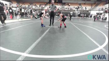 76 lbs Consolation - Jeremiah Johns, Comanche Takedown Club vs Mike McFadden, CCYO