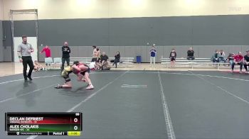 88 lbs Round 4 (6 Team) - Alex Cholakis, Ranger WC vs Declan Defriest, Virginia Patriots