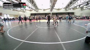 108-H lbs Quarterfinal - Cayden Wadle, Yale Street vs Thomas Matias, Barn Brothers