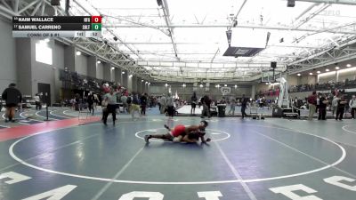 165 lbs Consi Of 8 #1 - Naim Wallace, Norwich Free Academy vs Samuel Carreno, Shelton