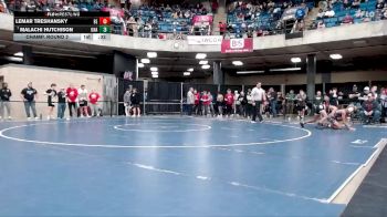 132 lbs Champ. Round 2 - Malachi Hutchison, Unattached vs Lemar Treshansky, Unattached