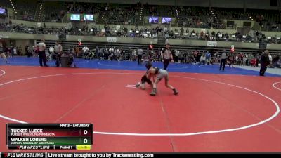 80 lbs Round 1 - Tucker Lueck, Pursuit Wrestling Minnesota vs Walker Loberg, Victory School Of Wrestling