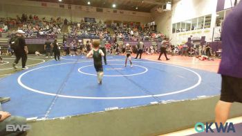 46 lbs Consi Of 8 #2 - Cutter Carson, Salina Wrestling Club vs Trick Cantrell, Mojo Grappling Academy