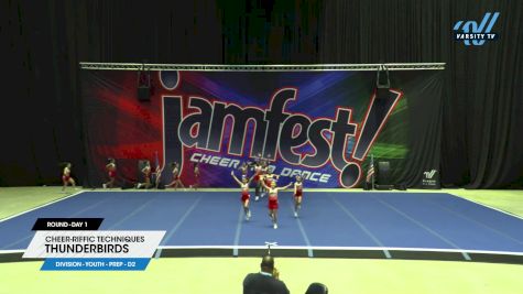 Cheer-riffic Techniques - Thunderbirds [2024 L1.1 Youth - PREP - D2 Day 1] 2024 JAMfest San Antonio Classic