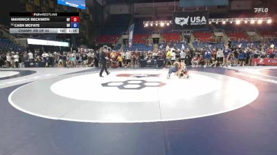 144 lbs Champ. Rd Of 64 - Maverick Beckwith, NY vs Cash McFate, NV