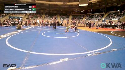 67 lbs Rr Rnd 2 - Ulrich Dyches, Bartlesville Wrestling Club vs Hagan Wolfenberger, Keystone Wrestling Club