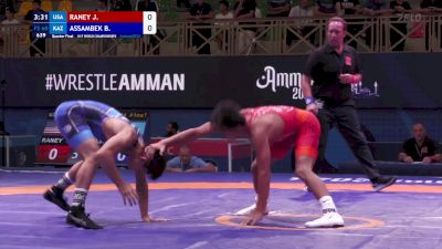 60 kg 1/4 Final - Jordyn Raney, United States vs Bekassyl Assambek, Kazakhstan