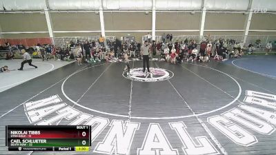 78 lbs Round 1 (4 Team) - CAEL SCHLUETER, Death Row vs Nikolai Tibbs, Utah Gold