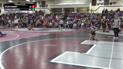 PW-10 lbs Quarterfinal - Atlas Conway, Hammerin Hawks vs Charlie Griffith, Indee Mat Club