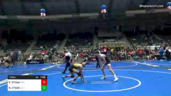 115 lbs Quarterfinal - Sebastian Ortega, East Coast Bandits vs Nikolaus O'Neill, Malvern