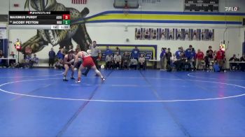 190 lbs Cons. Round 2 - Jacoby Peyton, North Linn vs Maximus Purdy, Assumption, Davenport