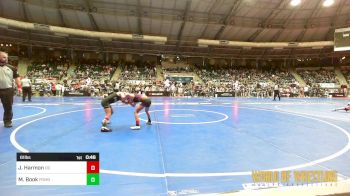 61 lbs Quarterfinal - Jaycie Harmon, Duncan Demons vs Melissa Book, Pomona Elite