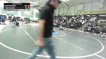128 lbs Champ. Round 2 - Logan Barrera, Ramona vs Khoi Cortes, Rancho Bernardo