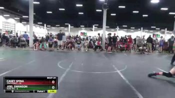 145 lbs Round 6 (8 Team) - Casey Spina, Yale Street vs Joel Swanson, Noke RTC