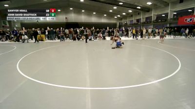 137.2-142.4 lbs Champ. Round 1 - Sawyer Krall, Immortal Athletics WC vs John David Shattuck, Alabama Takedown Academy