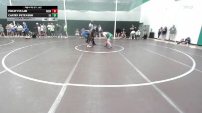 175 lbs Cons. Round 2 - Philip Fiagan, Rogers High School Wrestling vs Carter Peterson, GI Grapplers