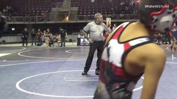 78 lbs 7th Place - Adam Valencia, Taos Kids Wrestling Club vs Gabriel Serros, NM Bad Boyz