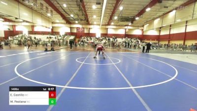 149 lbs Consolation - Eneas Castillo, Rhode Island College vs Michael Pestana, Rhode Island College