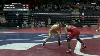 125 lbs Quarterfinal - Ayden Smith, Rutgers vs Teague Strobel, Hofstra