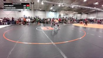 215 lbs Champ. Round 2 - Chris Smiley, Mead vs Connor Mann, Mountain View