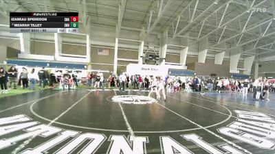 90 lbs Semifinal - Izabeau Speredon, Sanderson Wrestling Academy vs Mearah Tilley, Sublime Wrestling Academy