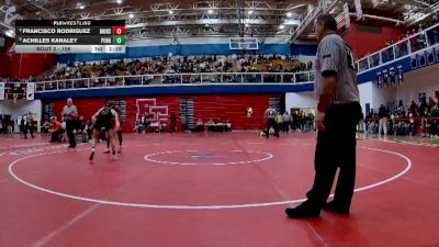 106 lbs Champ. Round 1 - Achilles Kanaley, Penn High School vs Francisco Rodriguez, Munster