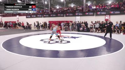 65 kg Semis - Pierson Manville, Atreus Wrestling Club vs Aden Valencia, California RTC/ Titan Mercury Wrestling Club (TMWC)