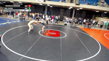 157 lbs 1st Place Match - Nicholas Hermsen, Unattached vs Will Julian, Unattached