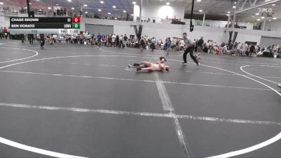 113 lbs Quarterfinals (8 Team) - Ben Donato, LBWC vs Chase Brown, Division-1
