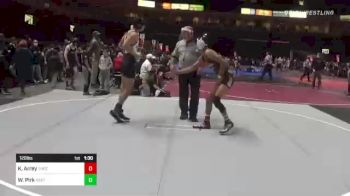 120 lbs Round Of 32 - Kristofer Arrey, Threshold WC vs William Pirk, Next Lvl Wr Ac