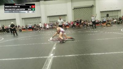 80 lbs Cons. Round 1 - William Fitz Lancaster, Bulloch Bandits Wrestling Club vs Marcus Ruzek Jr., Backyard Brawlers