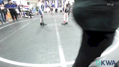 100 lbs Semifinal - Lane Jackson, Darko Valley Wolf Pack vs Alaric Simmons, Unattached