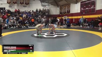 120 lbs Quarterfinal - Grey Burnett, Perrysburg vs Shamus Regan, Wyoming Seminary (PA)