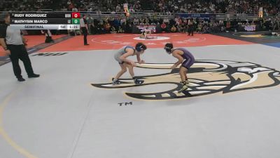 Semifinal - Mathysin Marco, Lincoln East vs Rudy Rodriguez, Grand Island